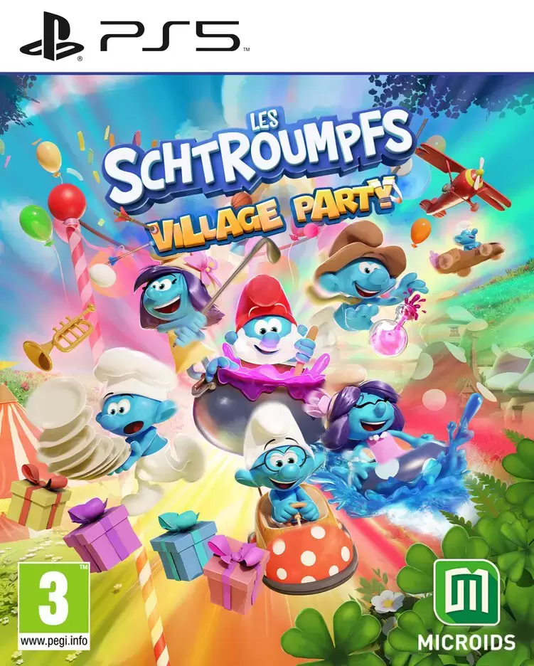 Jeux PS5 - Les Schtroumpfs - Village Party