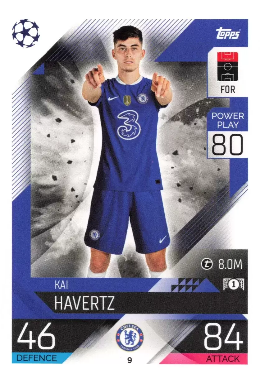 Match Attax UEFA Champions League 2022/2023 - Kai Havertz - Chelsea FC