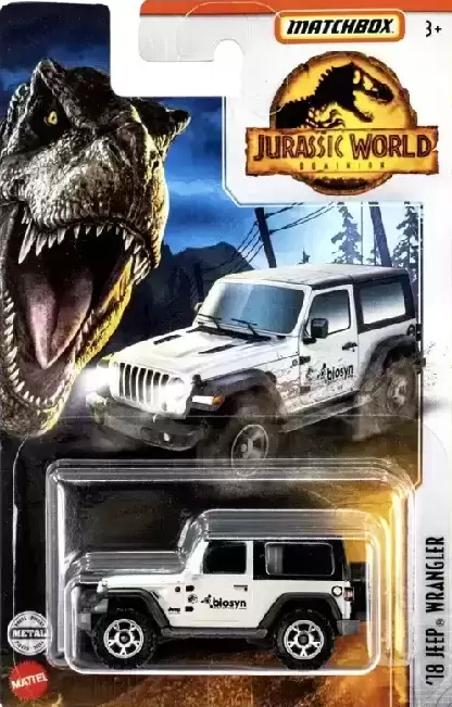 Matchbox - Jurassic World Dominion -18 Jeep Wrangler