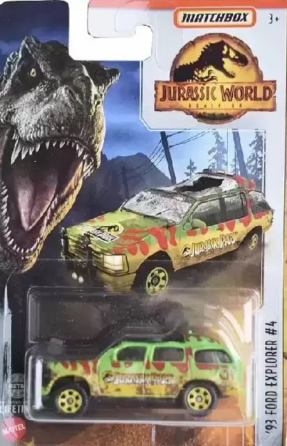 Matchbox - Jurassic World Dominion - 93 Ford Explorer #4