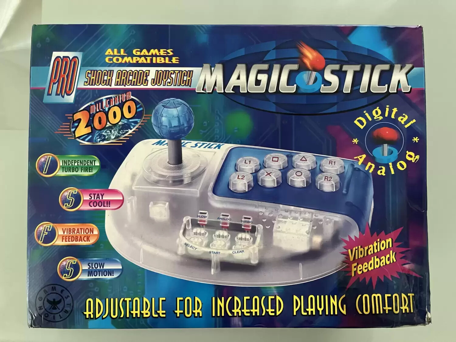 Arcade Stick - MAGIC STICK Pro Schock Arcade Joystick