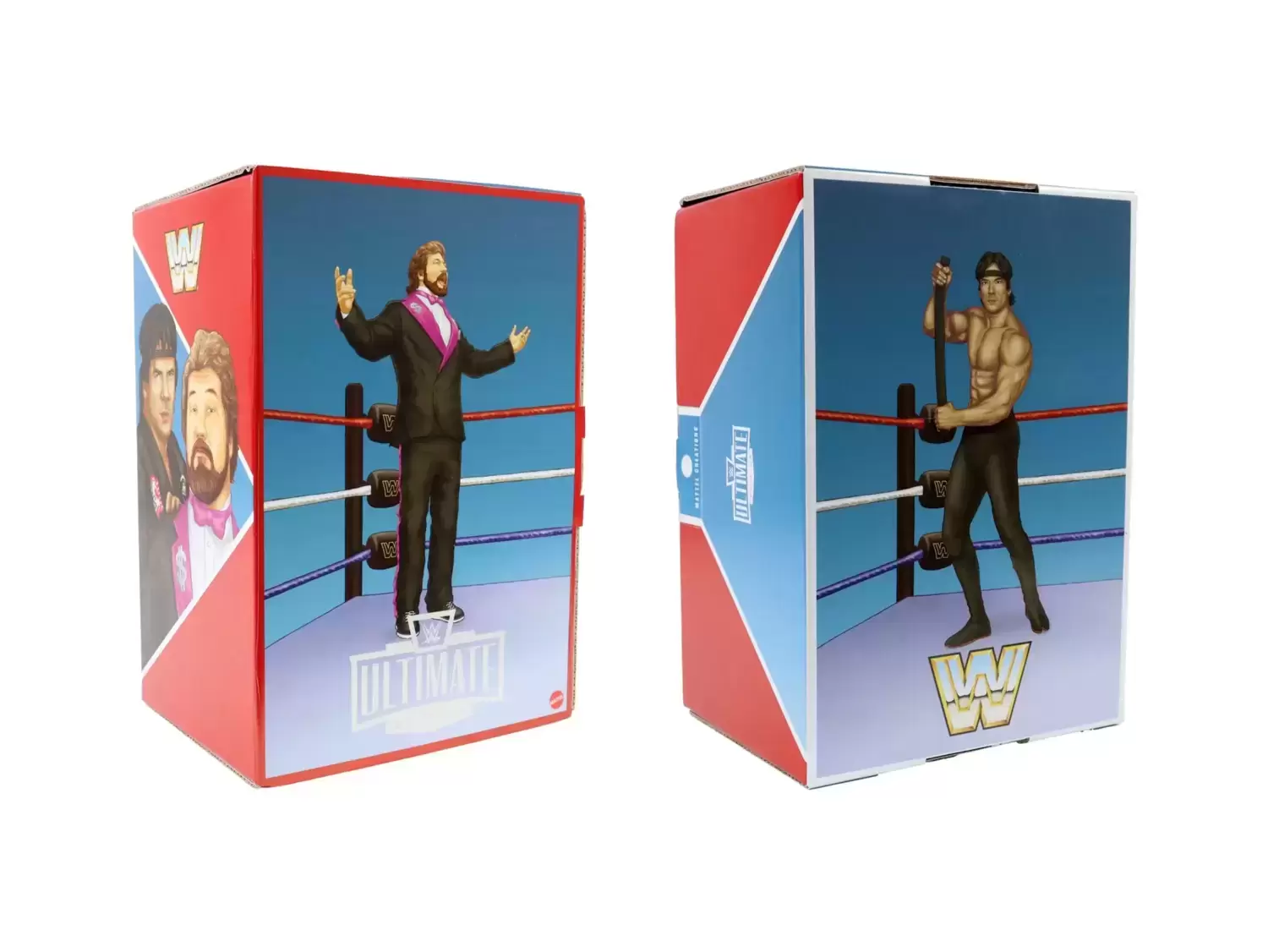 Mattel WWE Ultimate Edition - Ted Dibiase & Ricky Steamboat - Coliseum Collection Series 5