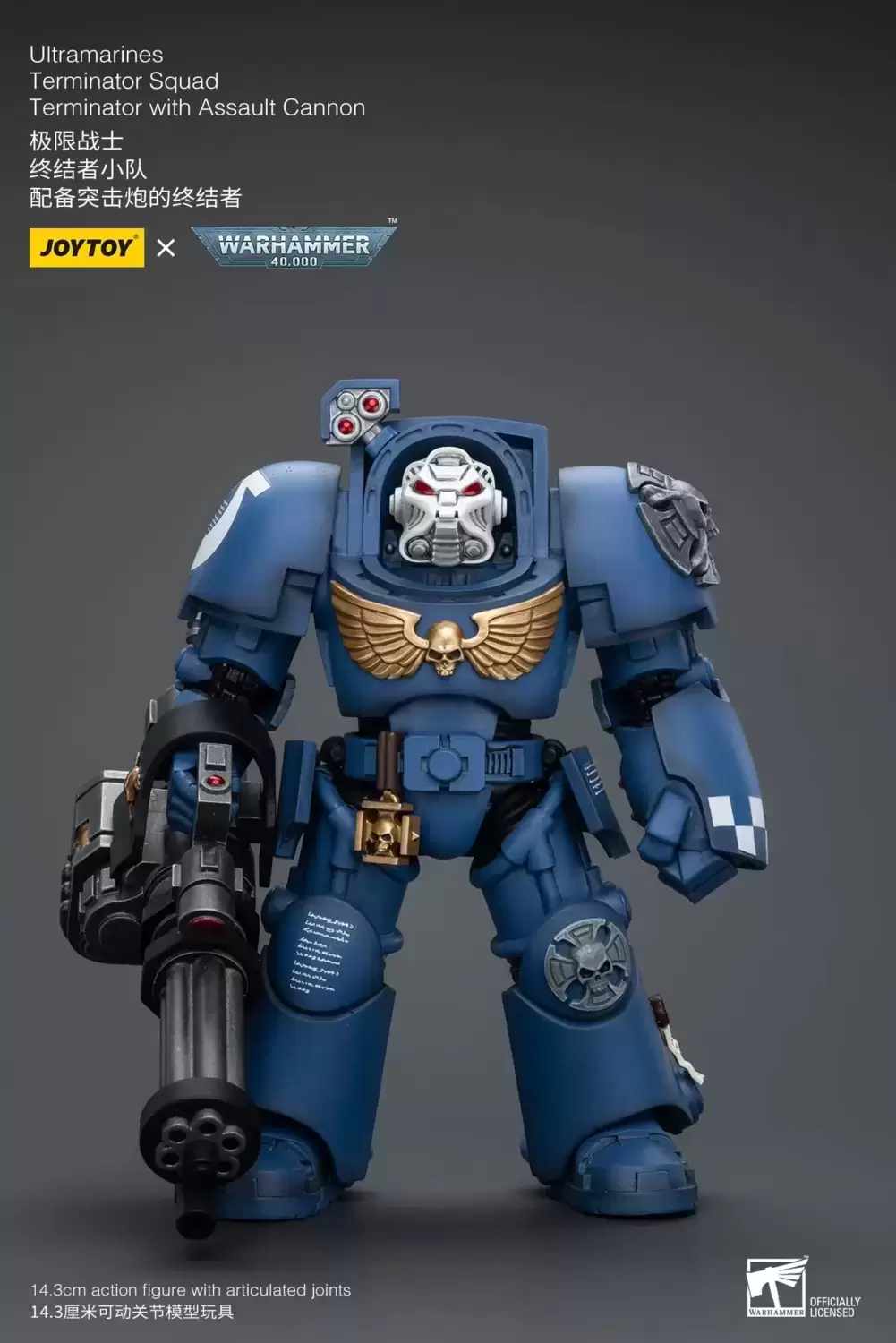 Ultramarines - Ultramarines Terminator Squad Terminator with Assault Cannon