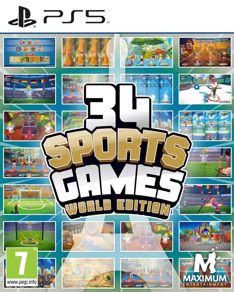 PS5 Games - 34 Sports Games World Edition