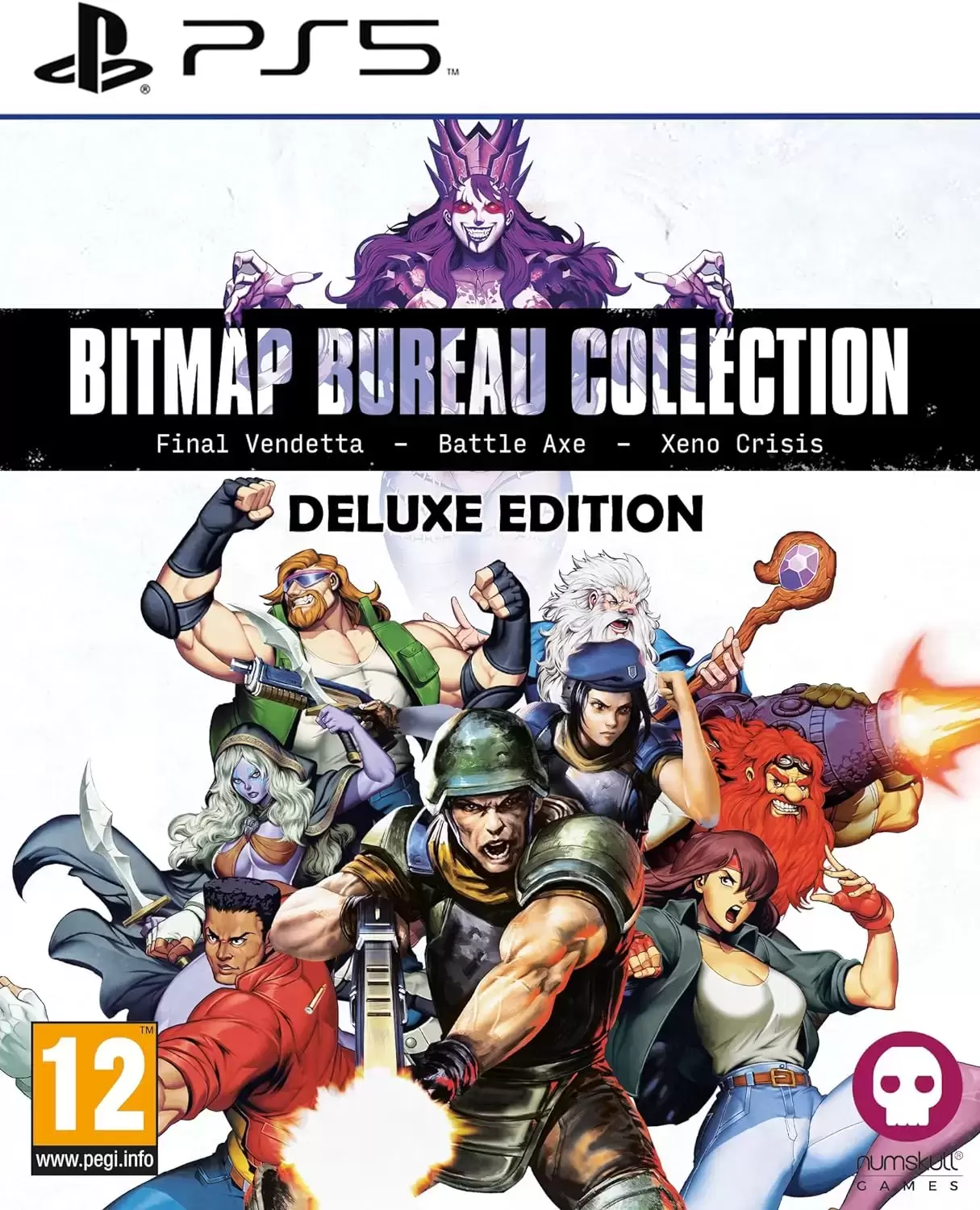 Jeux PS5 - Bitmap Bureau Collection (Xeno Crisis + Battle Axe + Final Vendetta) - Deluxe Edition
