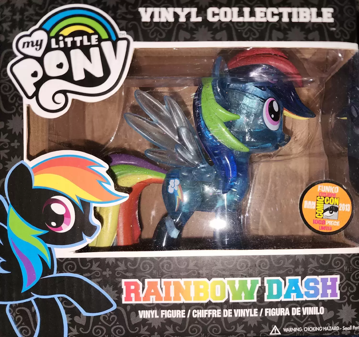 Vinyl Collectible - My Little Pony - Rainbow Dash Crystal