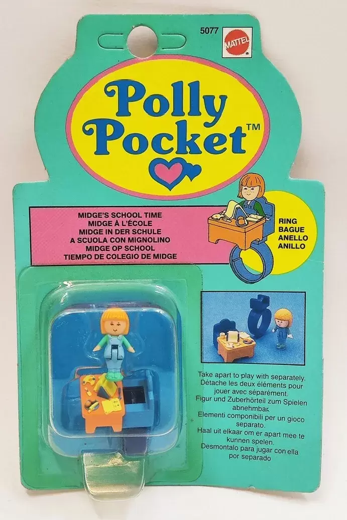 Polly Pocket (1989 - 1998) - Midge\'s School Time