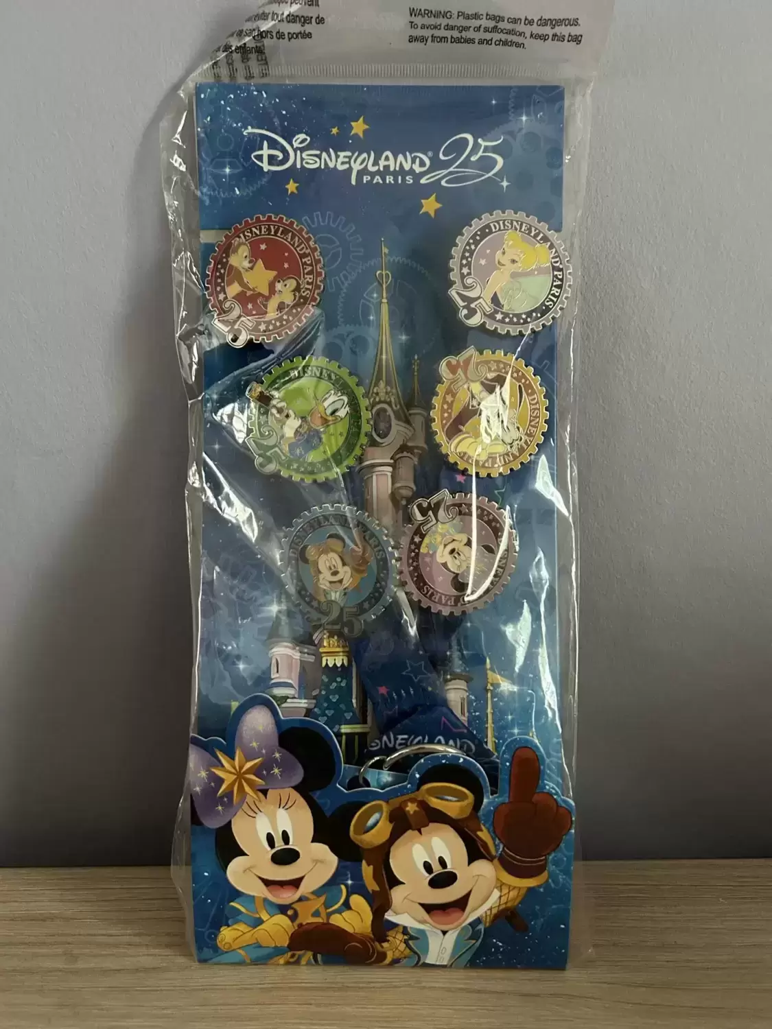 Disney - Pins Open Edition - Lanière 25th Disneyland Paris