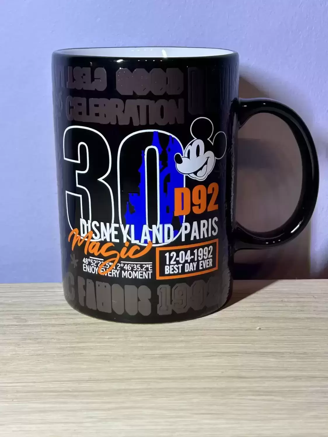 Mugs Disney - 30th Disneyland Paris - D92