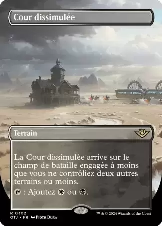 Les Hors-la-loi de Croisetonnerre - Cour dissimulée