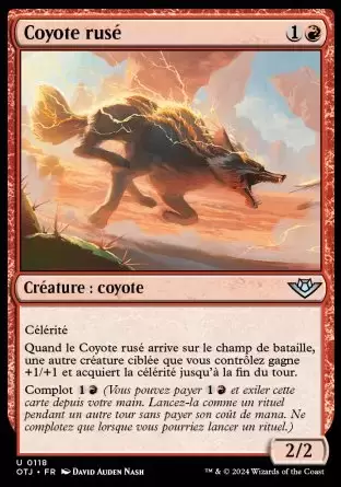 Les Hors-la-loi de Croisetonnerre - Coyote rusé