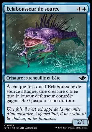 Les Hors-la-loi de Croisetonnerre - Éclabousseur de source