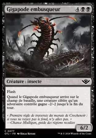 Les Hors-la-loi de Croisetonnerre - Gigapode embusqueur