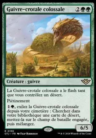 Les Hors-la-loi de Croisetonnerre - Guivre-crotale colossale