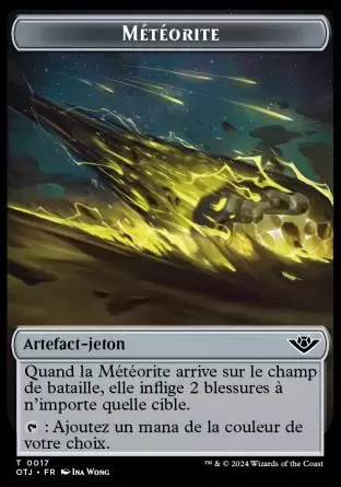 Les Hors-la-loi de Croisetonnerre - Jeton Météorite