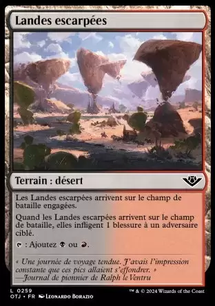 Les Hors-la-loi de Croisetonnerre - Landes escarpées