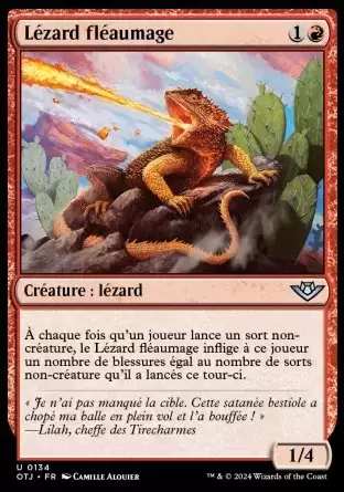 Les Hors-la-loi de Croisetonnerre - Lézard fléaumage