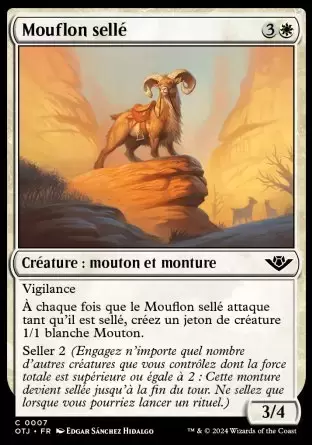Les Hors-la-loi de Croisetonnerre - Mouflon sellé