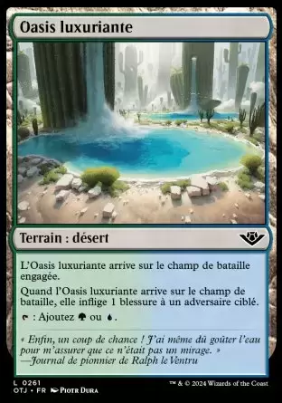 Les Hors-la-loi de Croisetonnerre - Oasis luxuriante