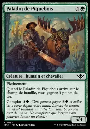 Les Hors-la-loi de Croisetonnerre - Paladin de Piquebois