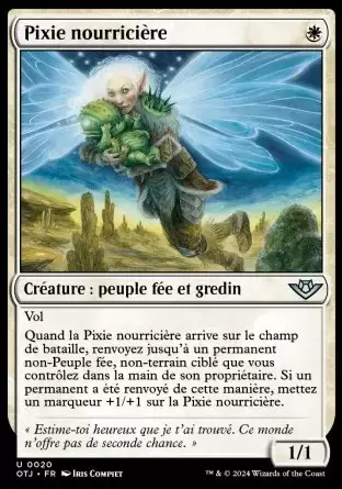 Les Hors-la-loi de Croisetonnerre - Pixie nourricière