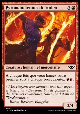 Les Hors-la-loi de Croisetonnerre - Pyromanciennes de rodéo