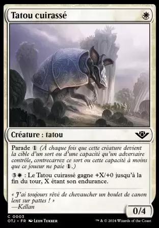 Les Hors-la-loi de Croisetonnerre - Tatou cuirassé