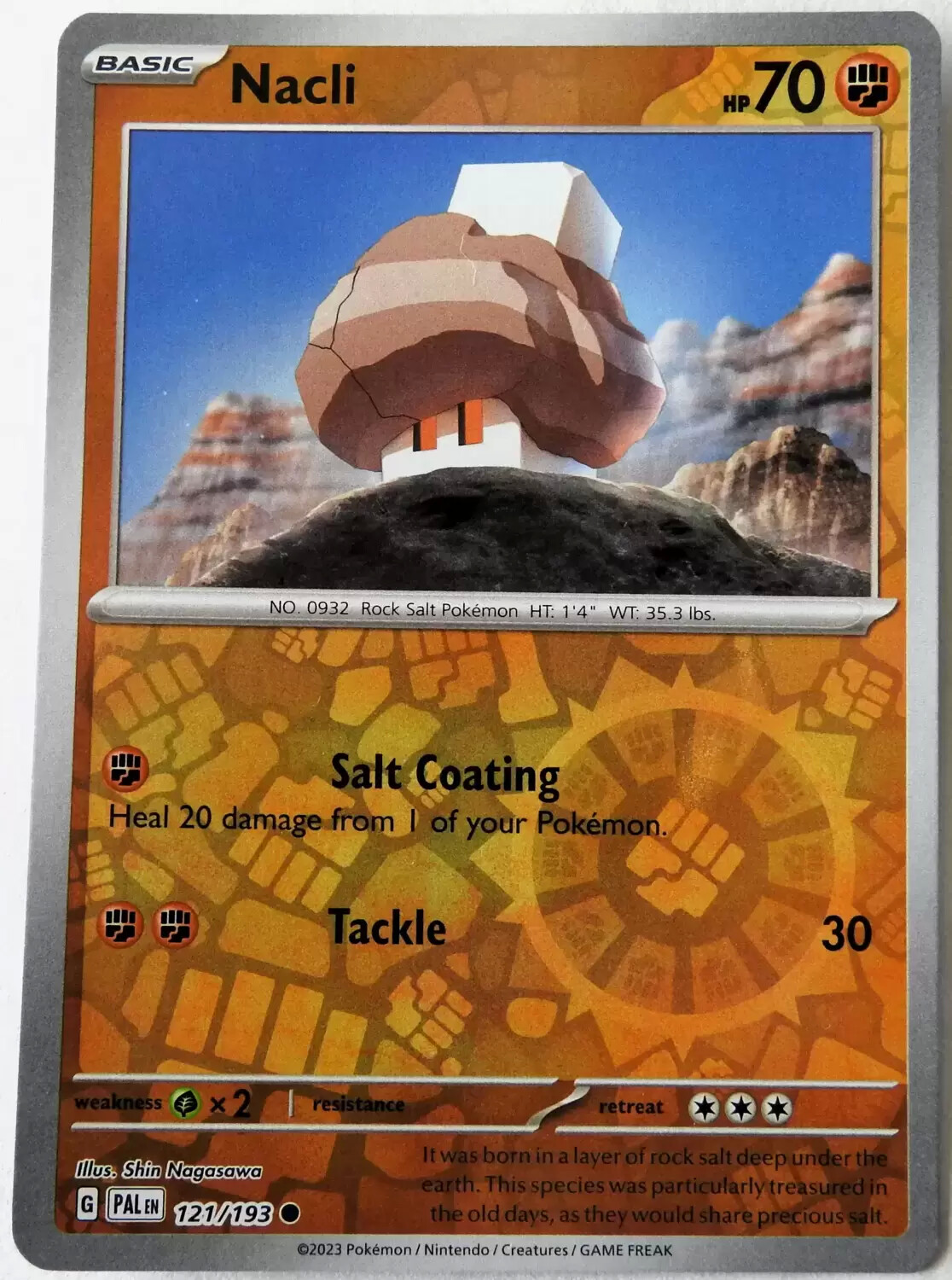 Paldea Evolved - PALEN - Nacli Reverse