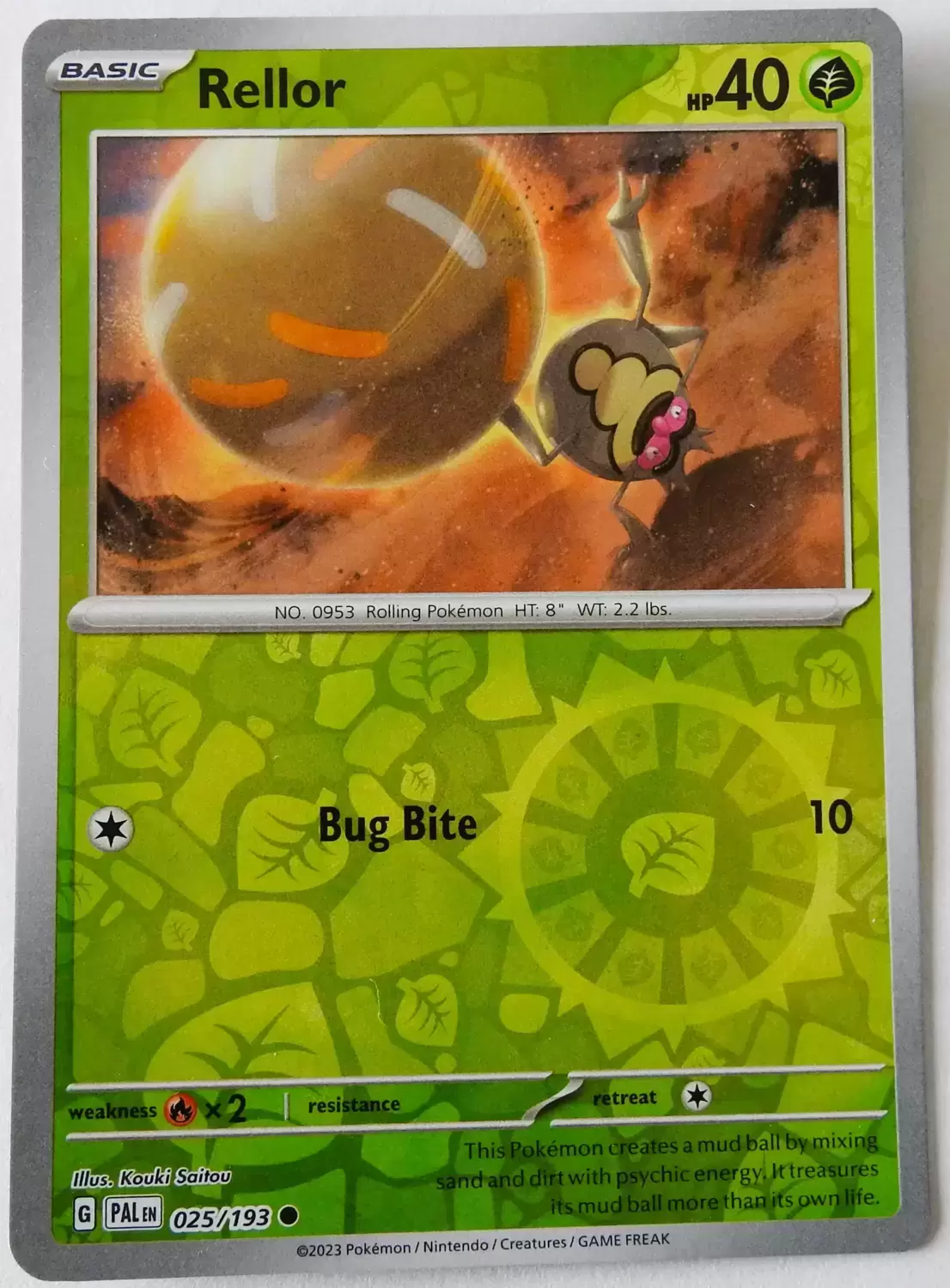 Paldea Evolved - PALEN - Rellor Reverse