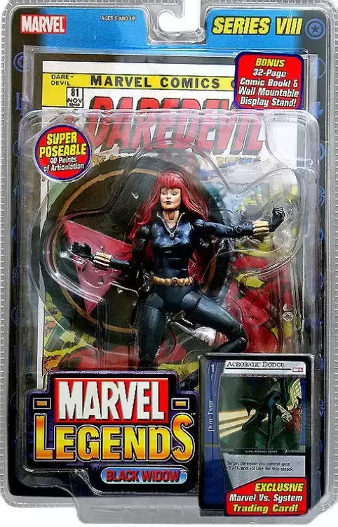 Marvel Legends Toy Biz - (2002-2012) - Black Widow