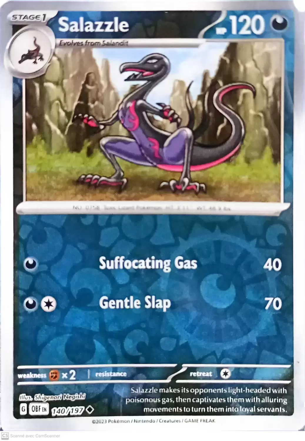 Obsidian Flames - OBF (OBFEN) - Salazzle Reverse