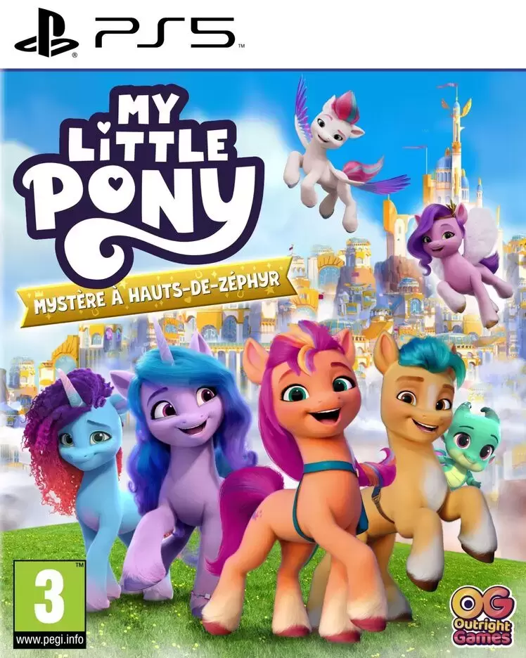 Jeux PS5 - My Little Poney Mystère à Hauts-de-zéphyr