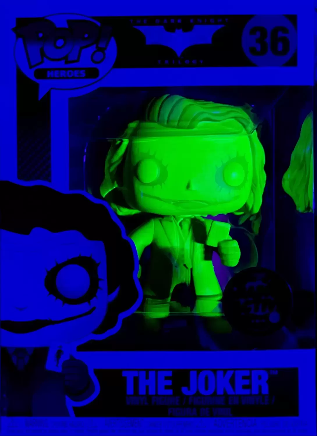 POP! Heroes - The Dark Knight Trilogy - The Joker Radioactive