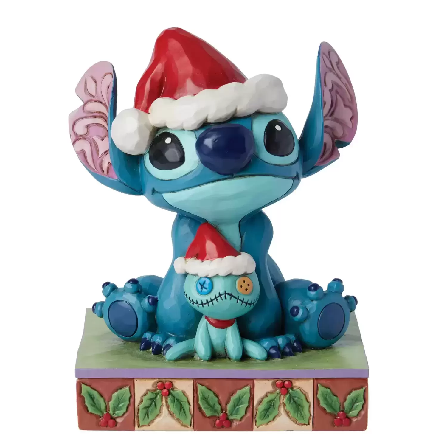 Disney Traditions by Jim Shore - Santa Stitch with Scrump
