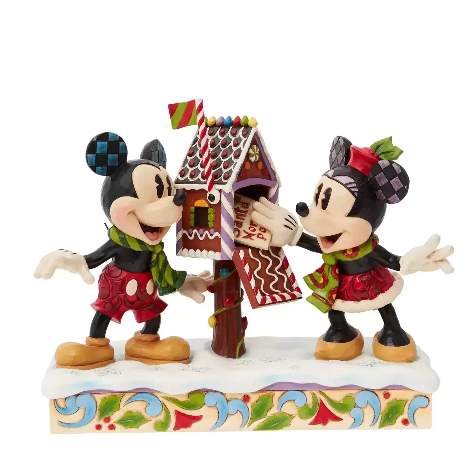 Disney Traditions by Jim Shore - Mickey and Minnie Letters