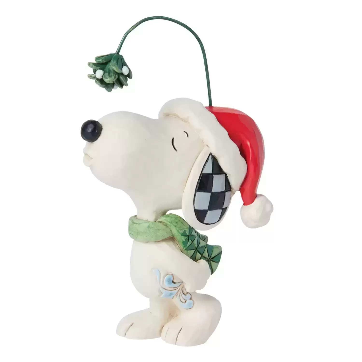 Peanuts - Jim Shore - Snoopy Mistletoe Mini