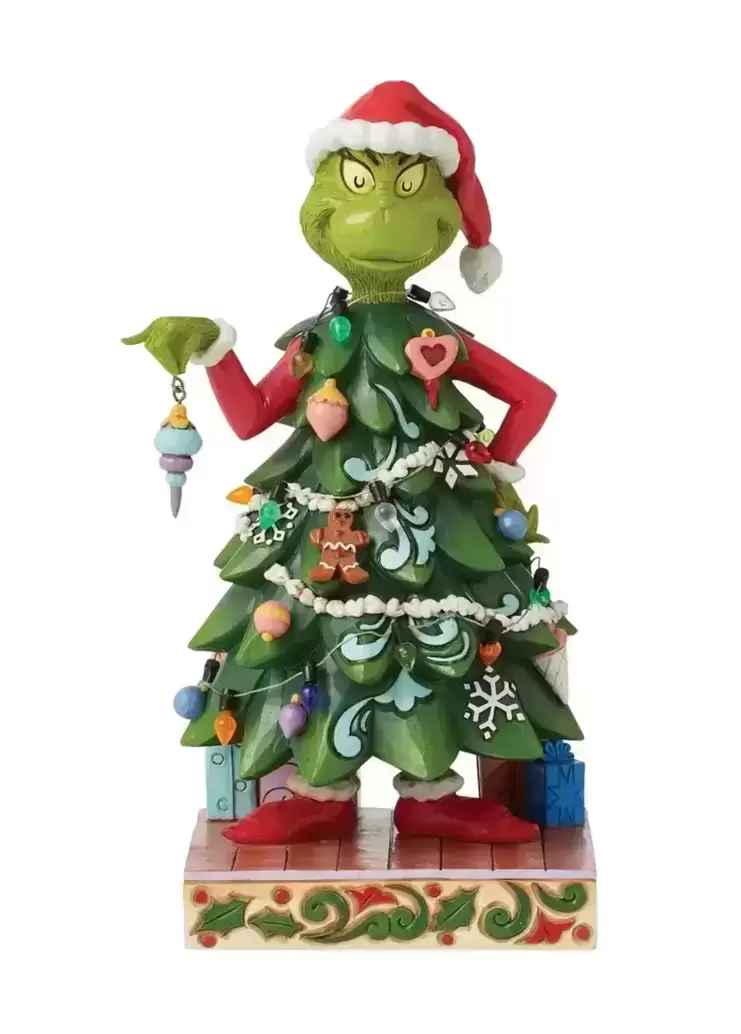 Dr Seuss by Jim Shore - Grinch Dressed as a Tree Fig