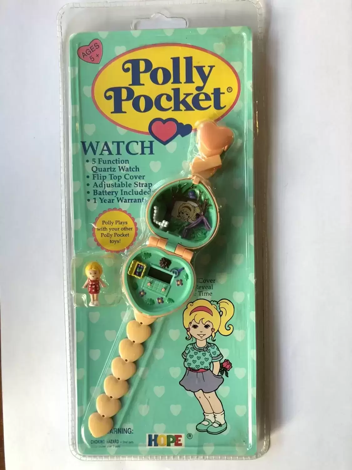 Polly Pocket (1989 - 1998) - Watch Salmon