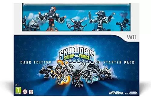 Jeux Nintendo Wii - Skylanders Swap Force : Starter Pack - Dark Edition