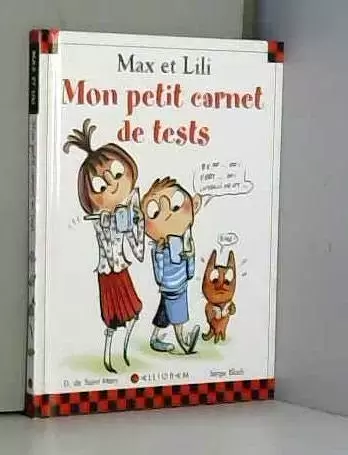 Max et lili - Mon petit carnet de tests