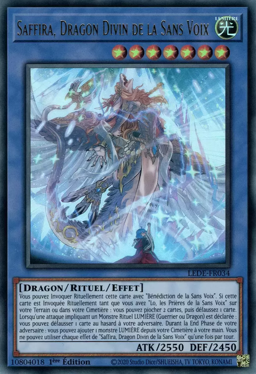 Héritage de la destruction LEDE - Saffira, Dragon Divin de la Sans Voix