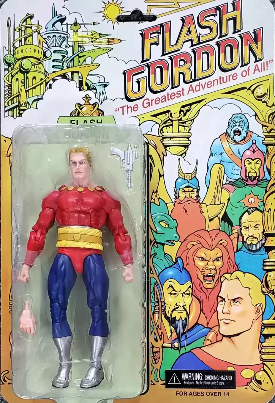 NECA - Flash Godon (animation) retro - Flash Gordon