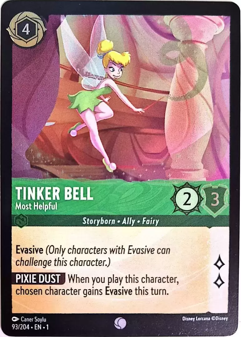 The First Chapter - Tinker Bell - Most Helpful - Foil