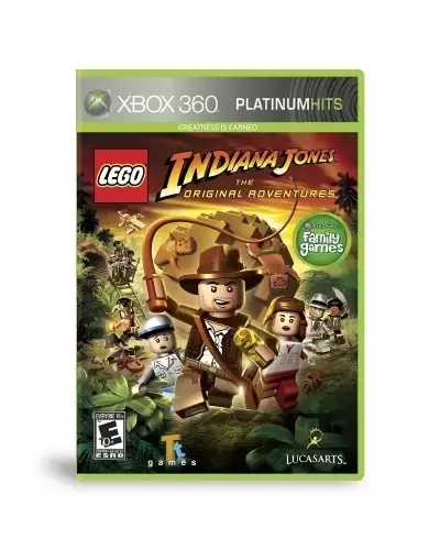 Jeux XBOX 360 - Lego Indiana Jones: The Original Adventures - Platinum Hits