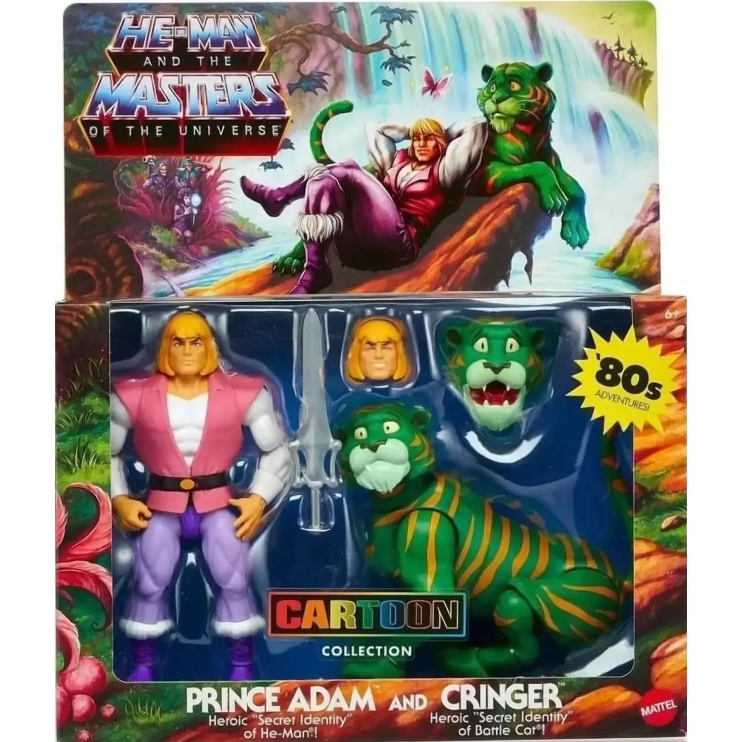 Masters of the Universe Origins - Prince Adam & Cringer (Cartoon Collection)