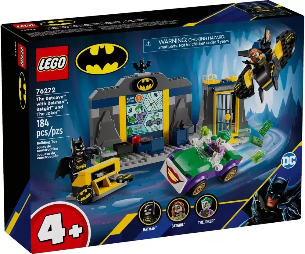LEGO DC Comics Super Heroes - The Batcave with Batman, Batgirl and The Joker