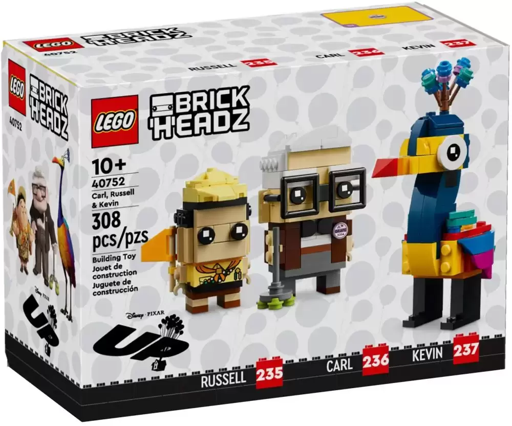 LEGO BrickHeadz - 235 / 237 - Carl, Russell & Kevin