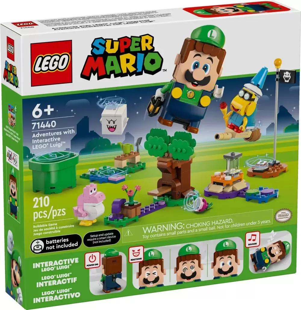 LEGO Super Mario - Adventures with Interactive LEGO Luigi