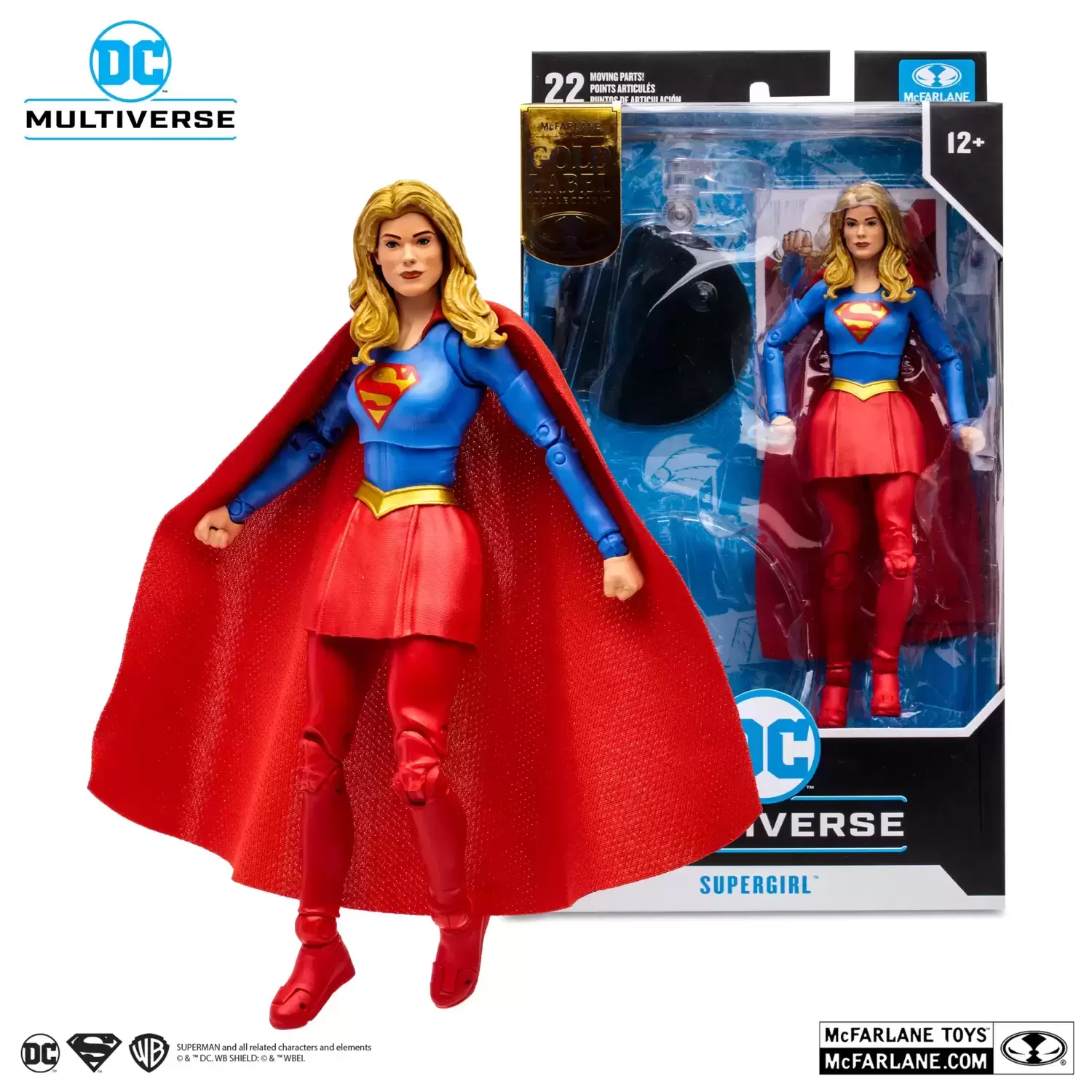 McFarlane - DC Multiverse - Supergirl (dc Rebirth) Gold Label