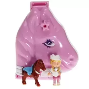 Polly Pocket Bluebird (vintage) - Western Pony